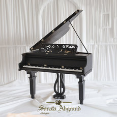 bjd场景道具娃屋 【三分钢琴 单品】小木檩bjd娃屋家具3分乐器材料包 OTHER