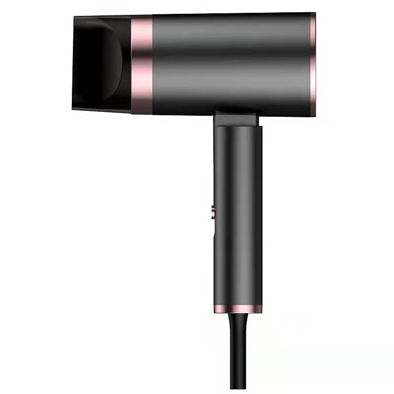 Hair Dryer Folding Cold Hot Air Hair Dryer Home Innate Maintenance Material Color Assisted Thermal Wind Gun 1200W
