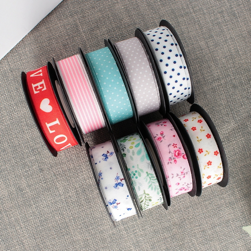 Polyester Cotton Ribbon Ribbon Ribbon Quà tặng Gói Ribbon Bowknot Handmade DIY Vật liệu trang sức Trang sức Trang sức Ribbon Ribbon - Công cụ & vật liệu may DIY