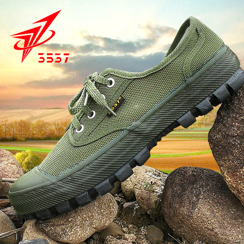 3537 Emancipation Shoes men's and women's worksites Wear Labor Military Training Shoes Folk Work Deodorant Anti Slip Rubber Shoes Work Labor-Paying Shoes