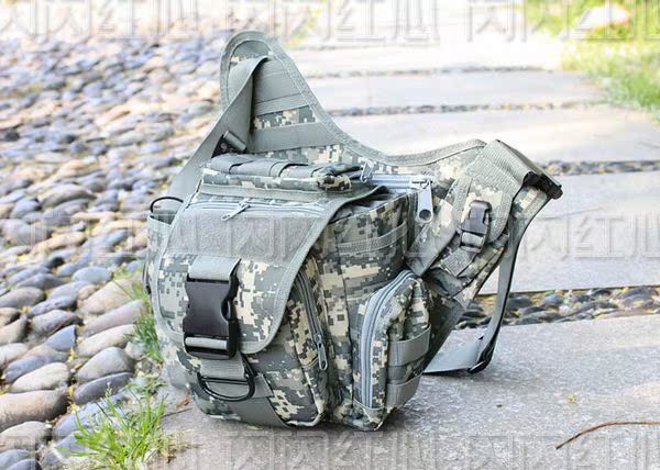 Outdoor backpack saddle bag men's and women's shoulder tactical cross saddle bag multifunctional SLR mountaineering bag