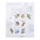 Animals, birds and fish stamps can be mailed at 80 minutes and 120 minutes