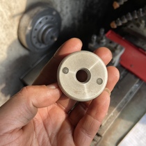 Aluminum alloy plug custom hardware small parts processing inner hole nut custom CNC lathe processing to map production