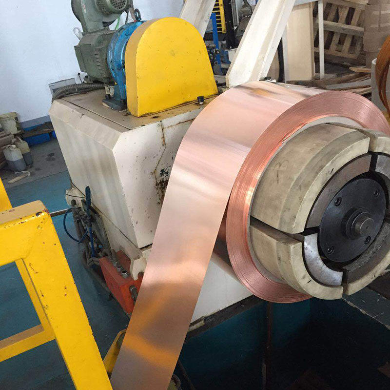 T2紫铜带磷铜带紫铜带加工红铜皮磷铜带合金铜材激光切割