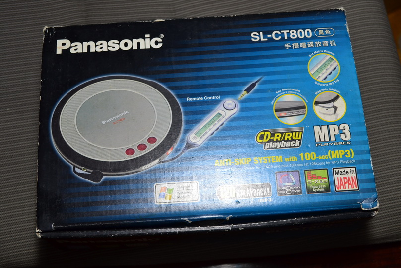 Panasonic Panasonic CD Walkman sl-ct800 Full set Panasonic CD Player ct800 Panasonic ct800 Full set
