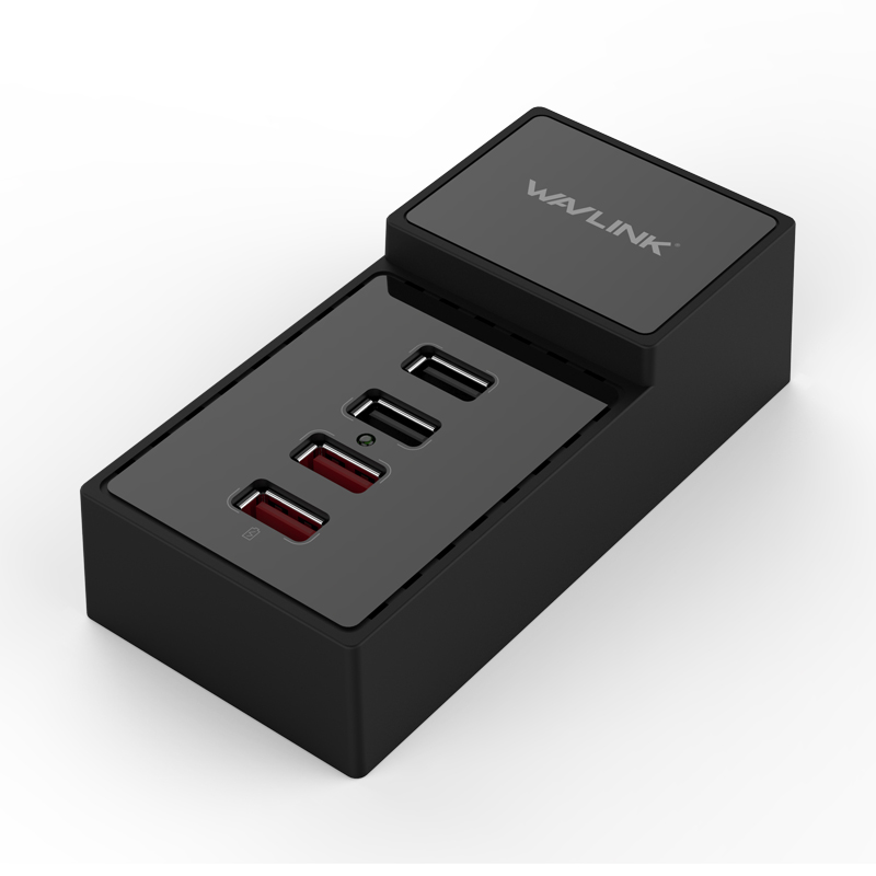 Ruiyin 4 port 25w fast charger ipad mobile phone Android universal multi-port usb multi-port 2 4a charging head