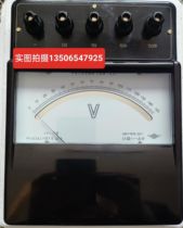 Original spot Shanghai Second Electric Meter Factory C31 DC voltmeter 0 5 levels 1 5 15 150 1500V