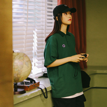 PSO Brand men and women casual Jane about 100 hitch pure POLO shirts lovers Summer retro Tide Cards Easy short sleeves