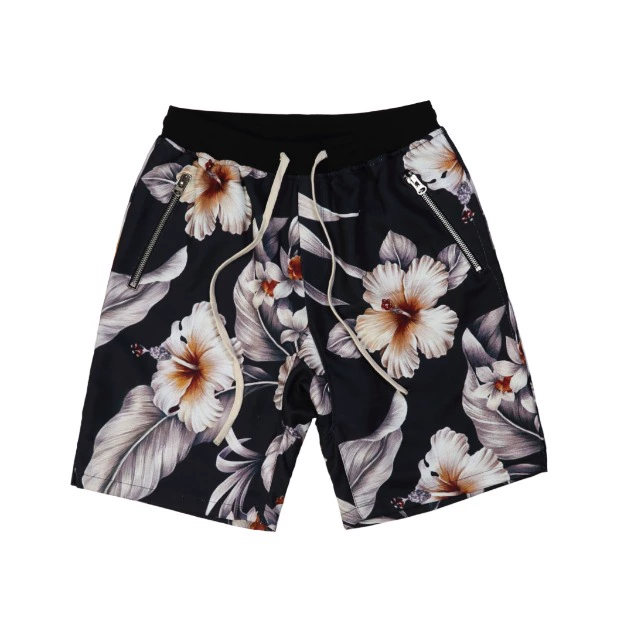 Đường phố hip hop thương hiệu CONKLAB hoa ngụy trang hoa lỏng lẻo nam và nữ thể thao quần short cặp đôi quần bãi biển