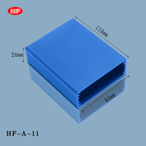 Aluminum alloy GPS shielded vehicle terminal inverter power supply heat dissipation aluminum housing HF-A-11 24*64mm 9#flat