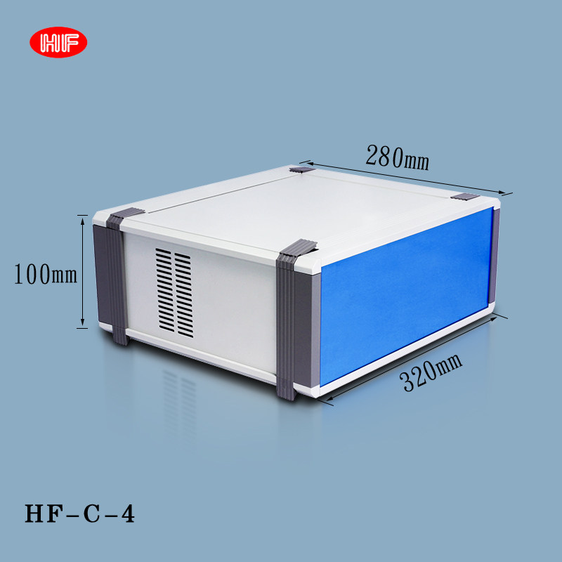 Instrument host aluminum alloy shell medical instrument Aluminum chassis computer chassis KBD C-4 100*320*280