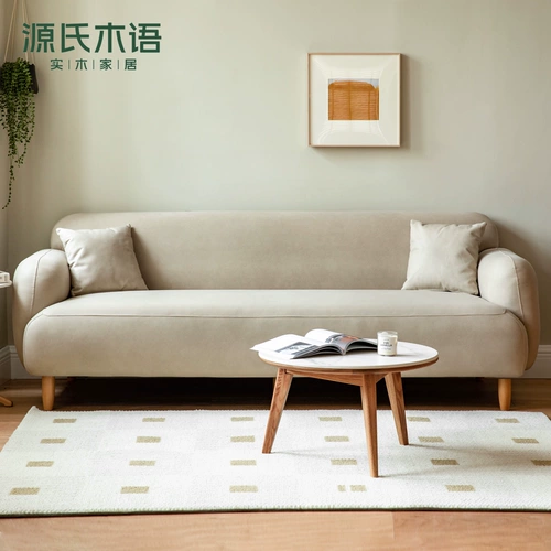 源氏木语 Ткань, современный и минималистичный диван для гостиной, наука и технология