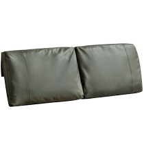 Genji Wood Language Bedside Soft Backrest Disposable Leather Bedside Large Backrest High-Quality Double No-Bedside Tatami Cushion