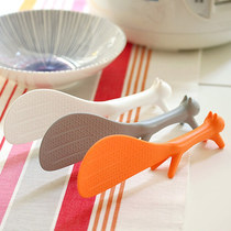  Home cute squirrel rice spoon non-stick rice can stand rice spoon factory direct sales
