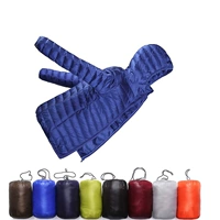 Chống rét mùa mới nhẹ xuống áo khoác nam đứng cổ áo trùm đầu trẻ và mập cộng với tăng áo ngắn lỏng quần tây