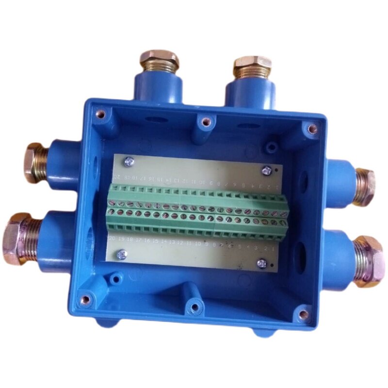JHH-6 (10 pairs) Mine Benn junction box 6 through intrinsically safe junction box JHH Mining junction box