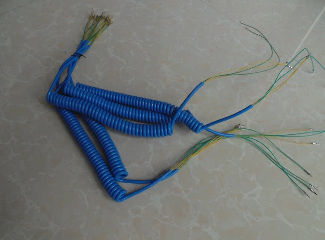 Explosion-proof telephone mike rope mine telephone volume curve mine telephone line rope