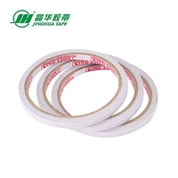 Jinghua 1.2cm 10Y băng keo hai mặt Red Lion độ nhớt hai mặt Băng keo văn phòng sinh viên Băng keo hai mặt - Băng keo băng keo sợi thủy tinh dán nhám vòng