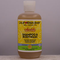 The United States imports California baby natural calendula baby shampoo and shower gel two-in-one 251ml