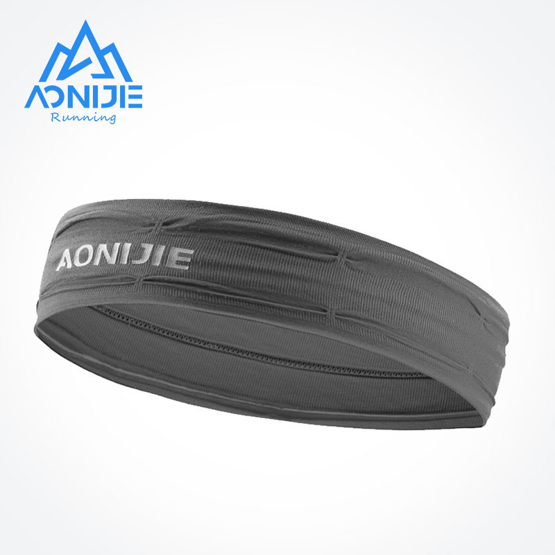 AONIJIE sports headband Men's and women's running hairband Yoga fitness basketball perspiration perspiration sweat-absorbing belt