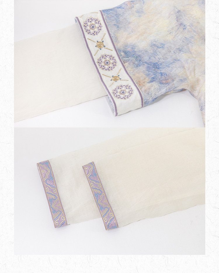 Китайцы одежда наборы 川黛时光：风回南诏 坦领上衣灯笼裤改良汉服国风汉元素套装女夏