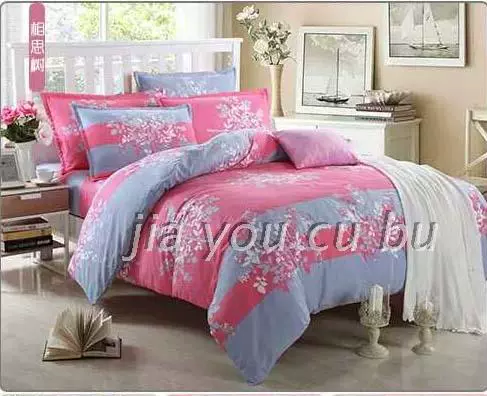 Bông denim vải bông cũ thô dày 1,8 1,5m đôi denim bedspread đặc biệt ký túc xá - Khăn trải giường