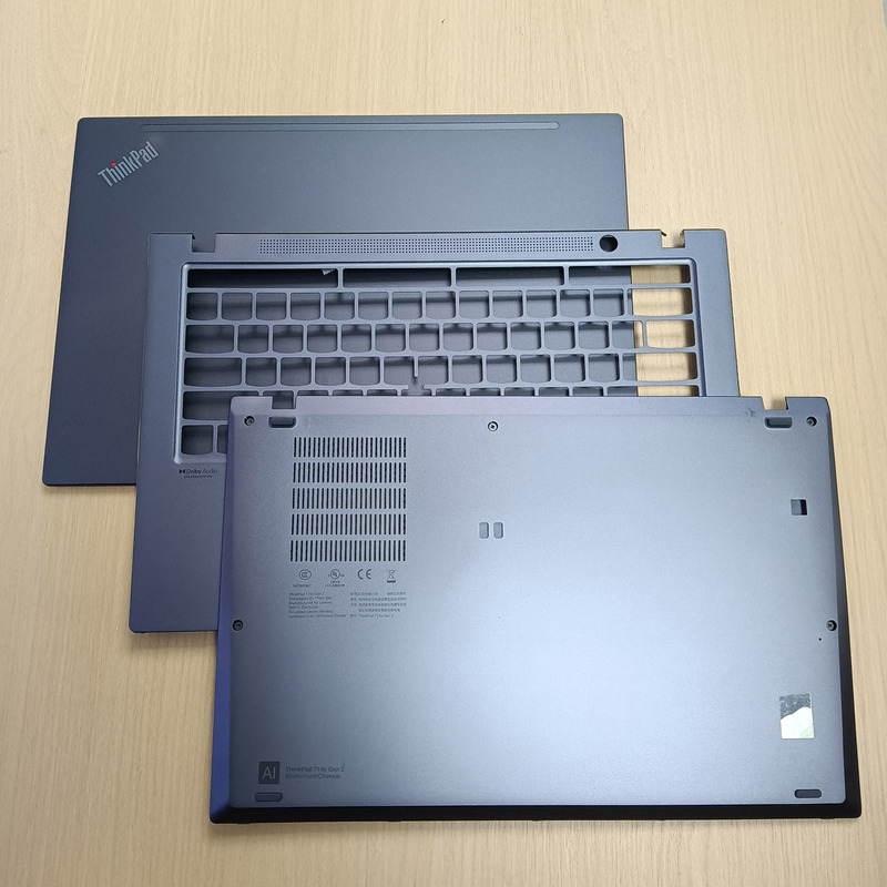Lenovo ThinkPad T14S Gen2 a Shell C Shell D Shell Screen Back Cover Palm Rest Bottom Shell Silver Gray Metal Shell