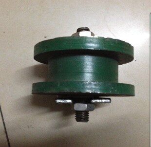 Sliding door integrated machine walking wheel accessories Straight door villa door swing door walking wheel Iron wheel Double bearing