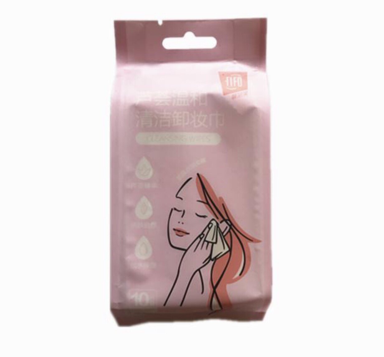 Phil Fu Aloe Gentle Cleansing Makeup Remover Tissue (18cm*18cm*10 Pieces) Rainbow Store