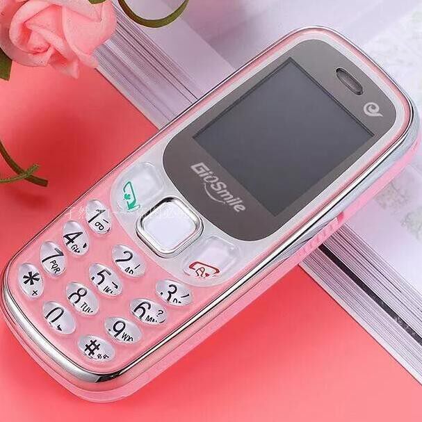 Golden Smile M1 Mini Student Children's Mobile Phone Telecom Non-Smart Bluetooth Cute Peppa Pig Positioning Small Mobile Phone
