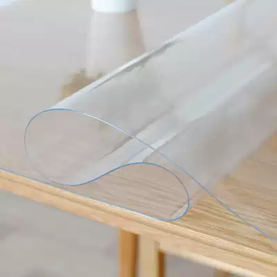PVC transparent soft glass oil-proof table disposable coffee table disposable tea table tablecloth tablecloth table mat upholstery