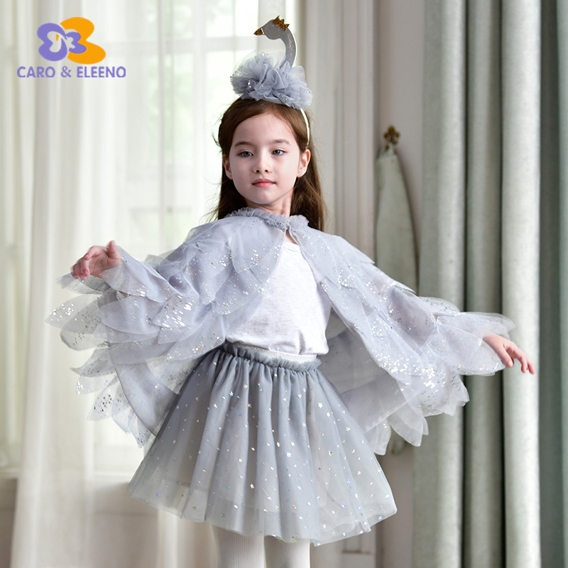 Halloween Children's Clothing Kindergarten Cloak Cape Girls Balls Dress Costume Cosplay Animals Perform