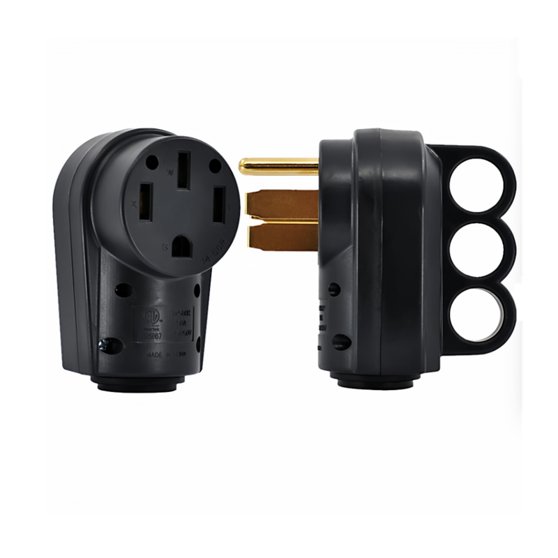 Nema14-50R Male and Female Docking Plug American Standard High-Power Industrial Self-Connecting Etl Power Plug 50A 125V