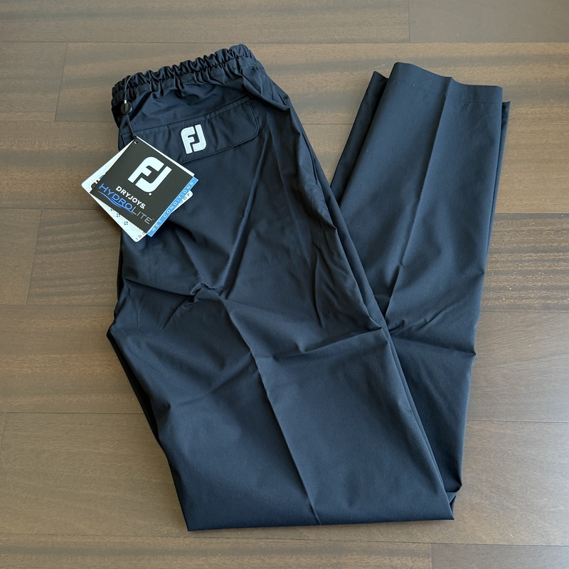 F Brand Tour Professional Men's Golf Weather Pants Black Softshell Long Pants Windproof and Rainproof Assault Pants