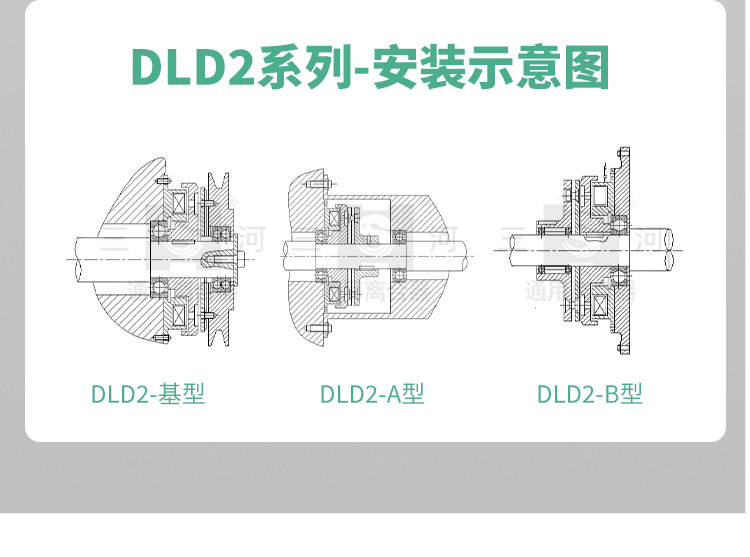 Сцепление dld2电磁离合器dld2-1-2-4-8-16-10电磁离合制动器dld5-2-4-8-16