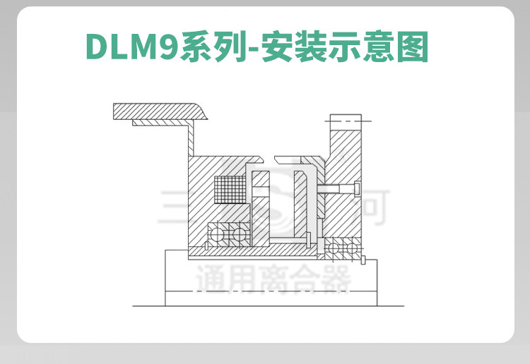 Сцепление dlm9电磁离合器erd-10三河dlm9-25通用离合器dlm9-40-63-100-160