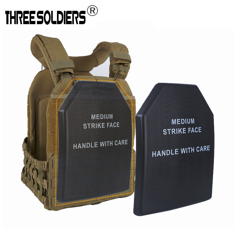 Tactical vest insert ESAPI protective insert model EVA plastic liner is not real bulletproof