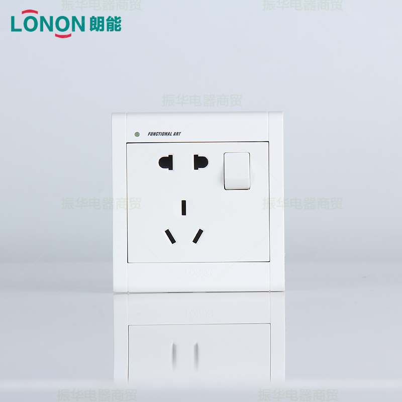 Longenergy switch socket Longable NB9 0 Series with switch 23 socket open 5-hole socket 