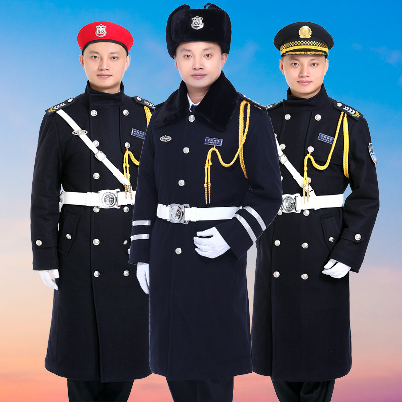 Security Son Coat Sweatshirt Work Suit Men's Winter Clothing Cotton Jersey Hotel Sample House Display Center Image Posts Thickened Cotton Clothing