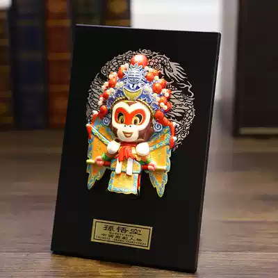 Peking opera facebook decoration Peking opera dolls Chinese characteristics gifts for foreigners Chinese style small gifts Sun Wukong