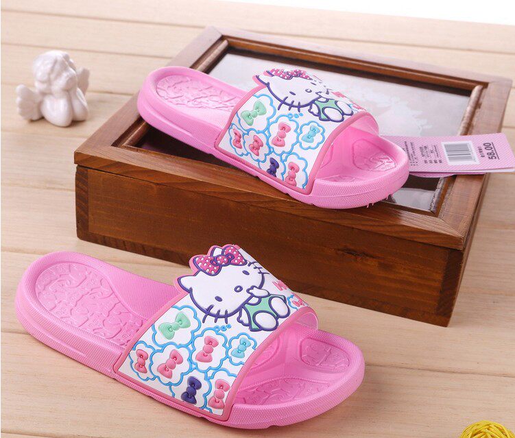Pantoufles enfants en autre HELLO KITTY pour été - Ref 986940 Image 19