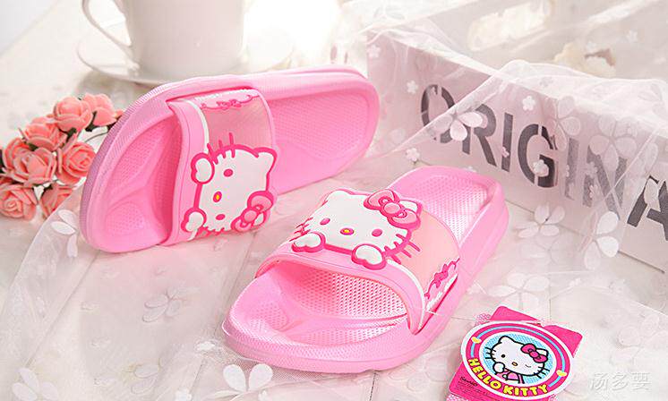 Pantoufles enfants en autre HELLO KITTY pour été - Ref 986940 Image 26