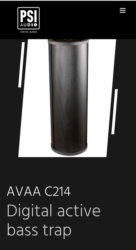 Psi Audio Avaa New Model C214 C20 Active Low-Frequency Trap Black Technology Domestic Version Psi Audio Avaa New Model C214 C20 Active Low-Frequency Trap Black Technology Domestic Version