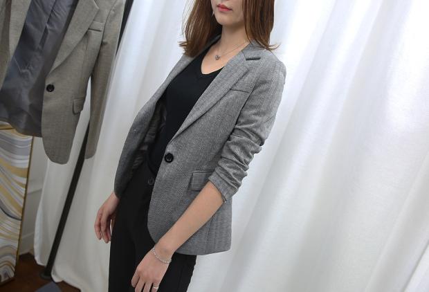 Áo khoác vest nữ nhỏ mùa xuân và thu 2019 mới Hồng Kông hương vị retro chic tay áo dài giản dị áo khoác mỏng size lớn áo măng tô burberry nữ