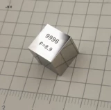 Металлическое кобальтовое зеркальное полировка кубика кубика кубика 10 мм Co ≥99,96%