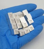 Металлический серебряный кубический кубический периодический феномен Куб Куб Куб.