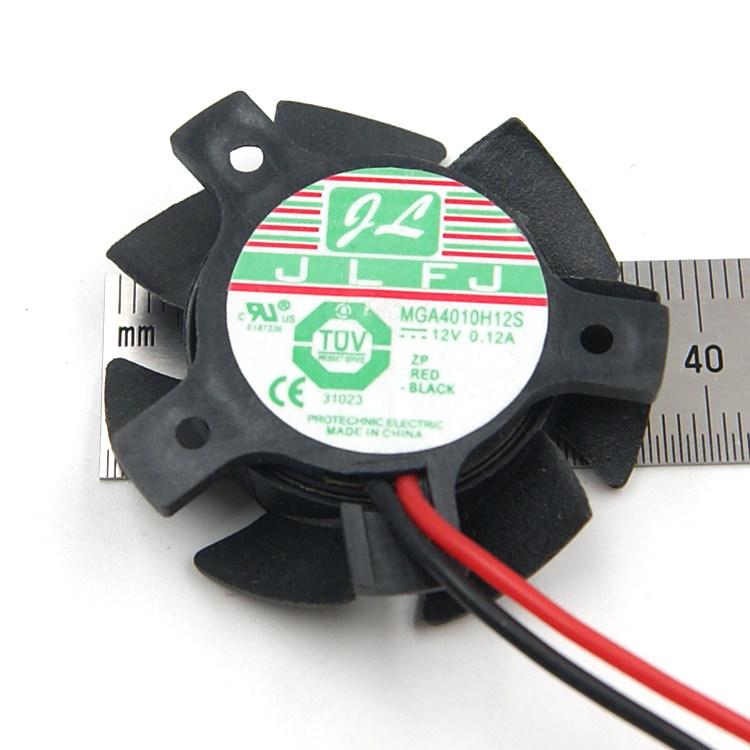 Graphics card fan blade 4010 12V MGA4010H12S 12V 12A 0 12A frame flabellum
