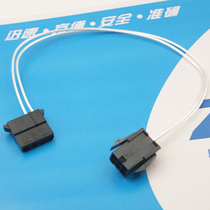 Computer power graphics card 6PIN turns 3 large 4PIN Power supply transfer line to pick up 4P male and female mouth fan head