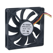 New original fit 8cm 8 cm mute slim fan mute fan 8015 support speed measurement