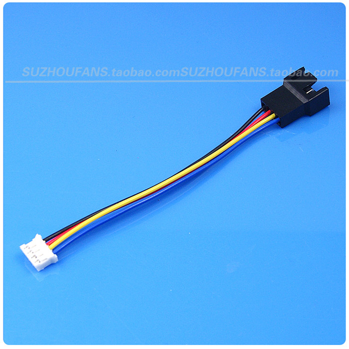 Graphics card PWM fan patch cord (graphics card small 4Pin transfer motherboard 4Pin) standard connector